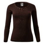169-FIT-T-LS-Majica-dugih-rukava-ženska-boja-kave