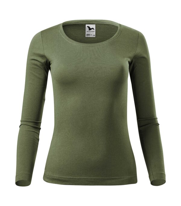 169-FIT-T-LS-Majica-dugih-rukava-ženska-kaki