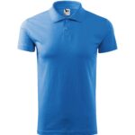 202-Single-Jersey-polo-majica-azurno-plava