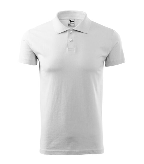 202-Single-Jersey-polo-majica-bijela