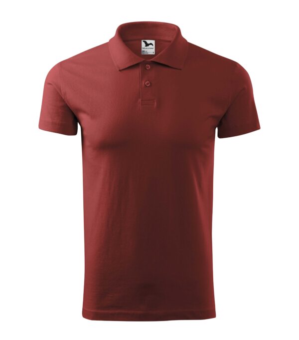 202-Single-Jersey-polo-majica-bordo