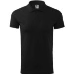 202-Single-Jersey-polo-majica-crna