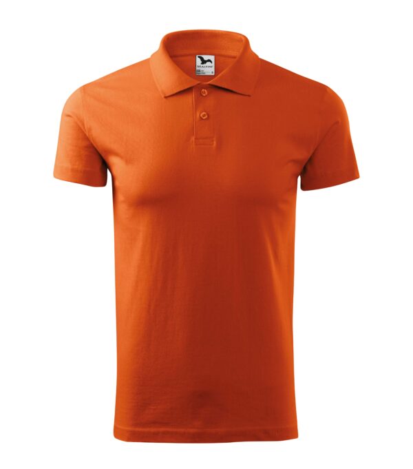202-Single-Jersey-polo-majica-narančasta