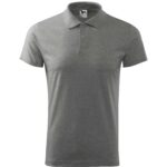 202-Single-Jersey-polo-majica-tamno-siva-melanž