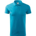 202-Single-Jersey-polo-majica-tirkizna