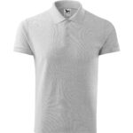 212-cotton,-polo-majica-muška-svijetlo-siva-melanž