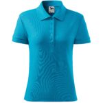 216-Cotton,-polo-majica-ženska-tirkizna
