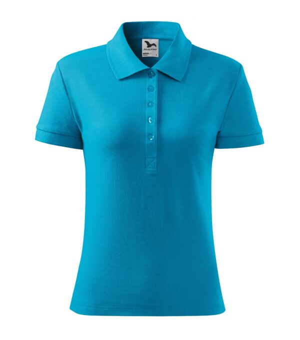 216-Cotton,-polo-majica-ženska-tirkizna