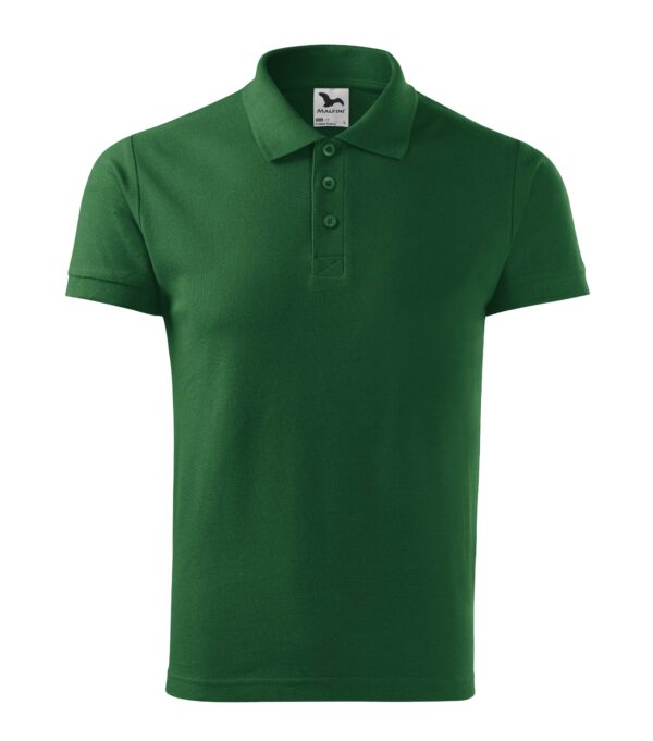 215-cotton-heavy,-polo-majica-muška-tamno-zelena