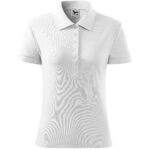 216-Cotton-heavy-polo-majica-ženska-bijela