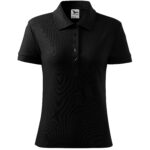 216-Cotton-heavy-polo-majica-ženska-crna