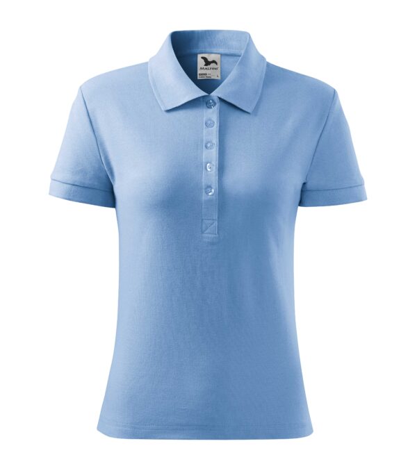 216-Cotton-heavy-polo-majica-ženska-nebesko-plava