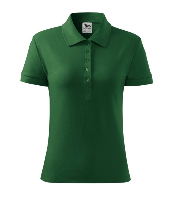 216-Cotton-heavy-polo-majica-ženska-tamno-zelenaž