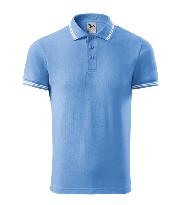 219-Urban-polo-majica-muška-nebesko-plava