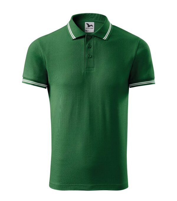 219-Urban-polo-majica-muška-tamno-zelena