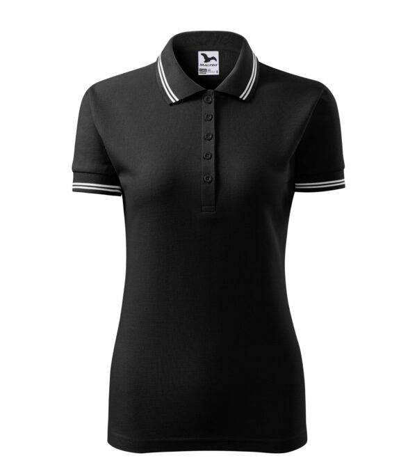 220-Urban-polo-majica-ženska-crna