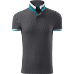 256-Collar-up-polo-majica-antracit-svijetla