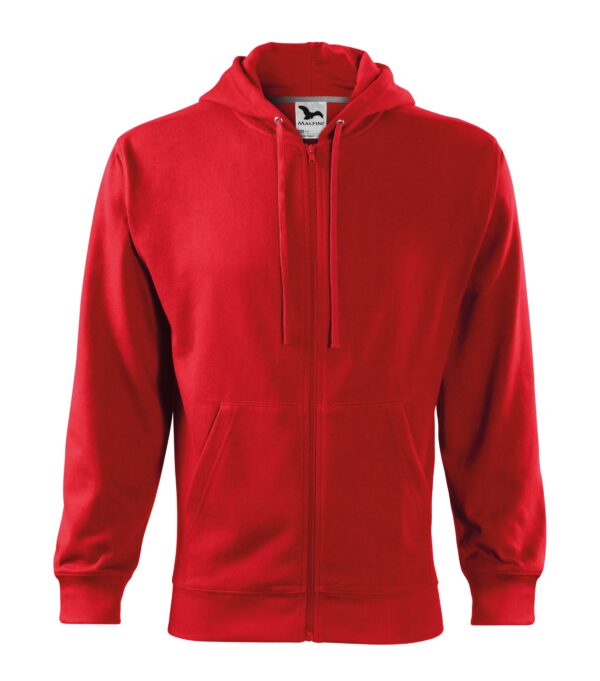 410-Trendy-zipper-gornji-dio-trenirke-muški-crvena