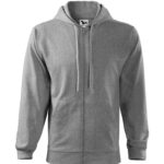 410-Trendy-zipper-gornji-dio-trenirke-muški-tamno-siva-melanž