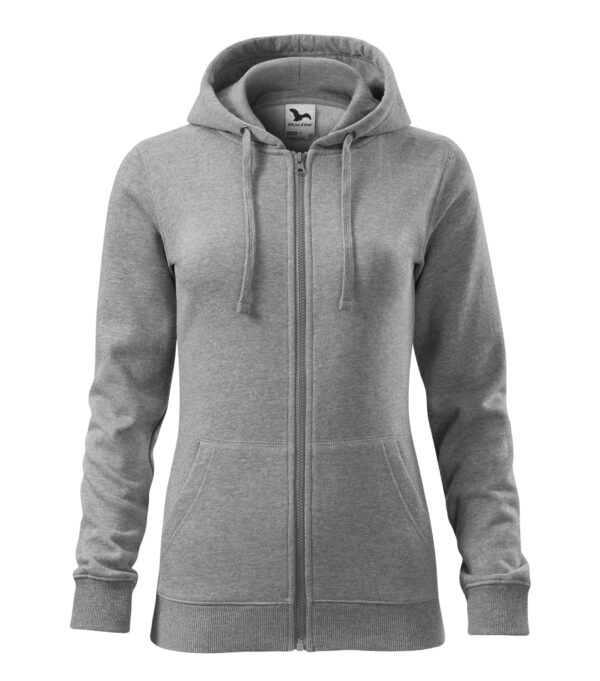 411-Trendy-zipper-gornji-dio-trenirke-ženski-tamno-sivi-melanž