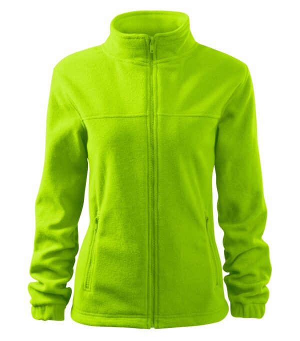 504-Jacket-ženski-flis-boja-limete
