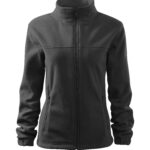 504-Jacket-ženski-flis-čelik-sivi