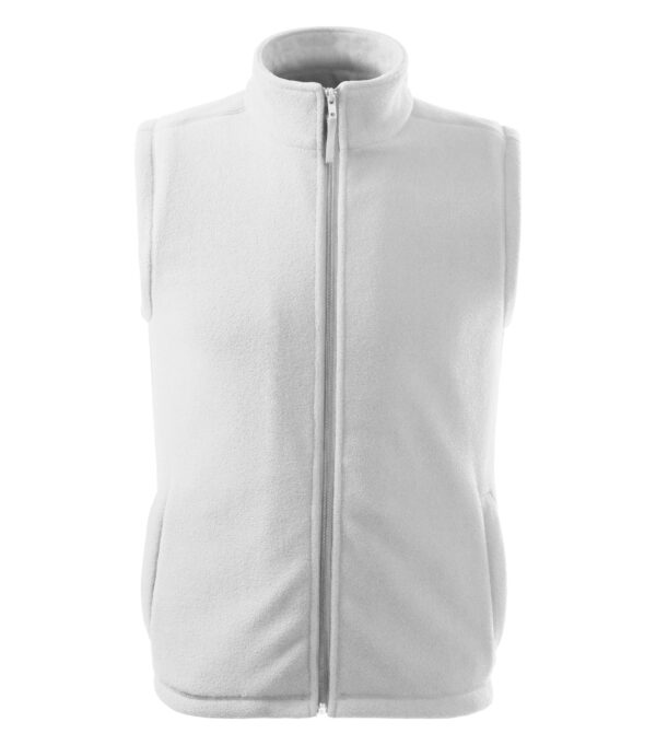 518-Next-flis-prsluk-unisex-bijeli