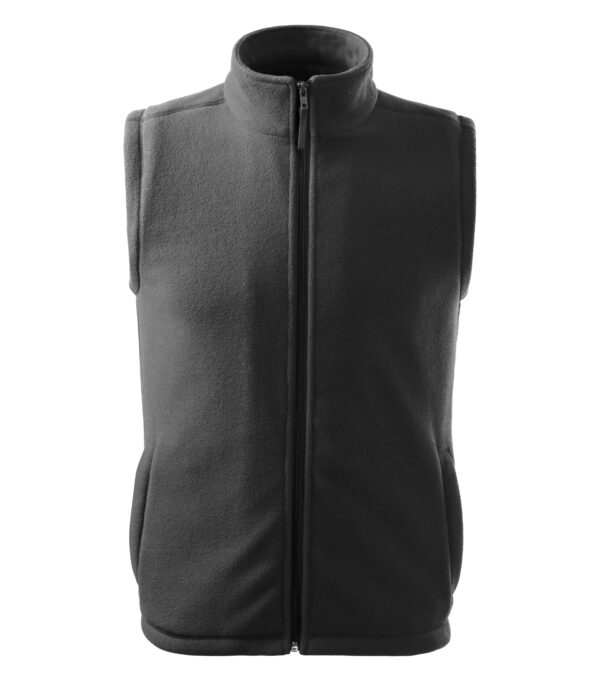 518-Next-flis-prsluk-unisex-čelik-sivi