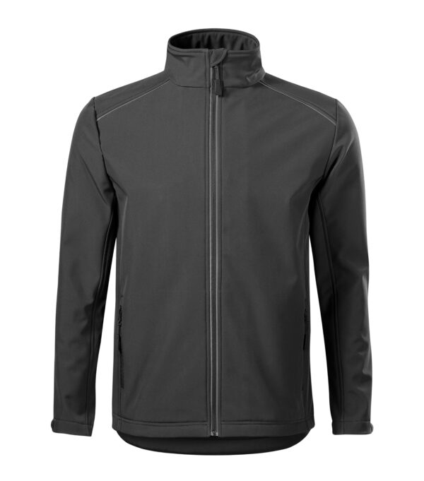 536-Valley-softshell-jakna-muška-čelik-siva