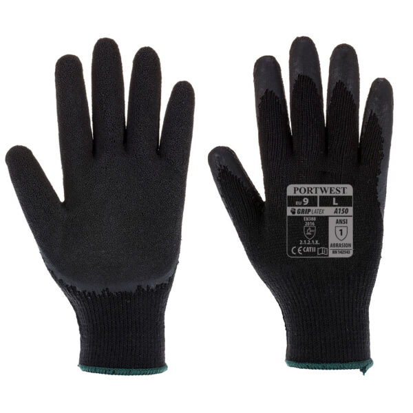 A150K8R Rukavica Classic Grip - Latex crne