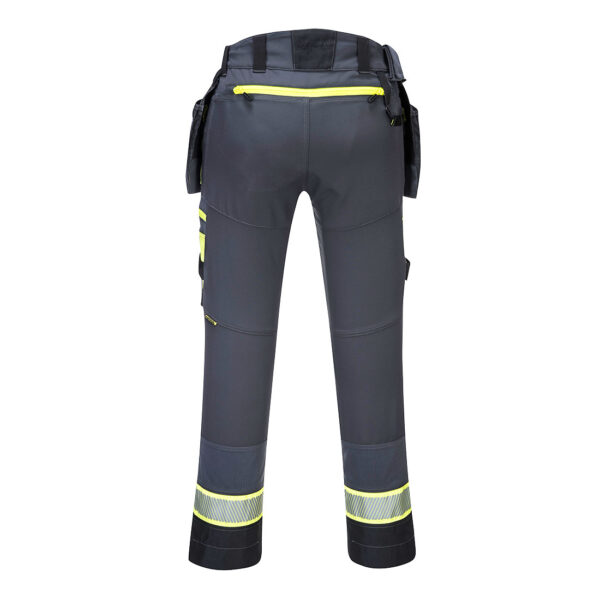 DX440BKRD- X4 Hlače Detachable Holster Pocket metal grey (2)