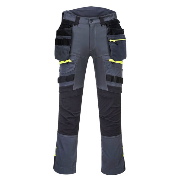DX440BKRD- X4 Hlače Detachable Holster Pocket metal grey