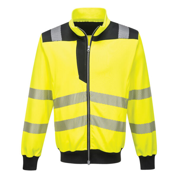 PW370YBR PW3 Majica Hi-Vis žuto crna