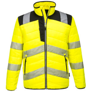 PW371YBR Jakna Hi-Vis Baffle žuto crna