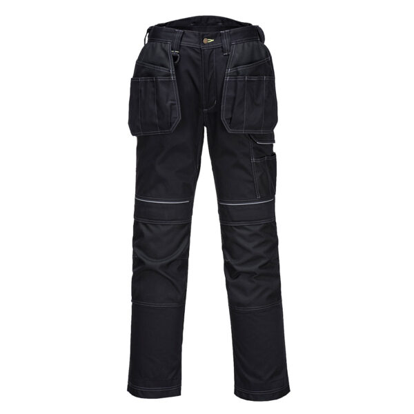T602BKR PW3 Hlače Holster Work crne