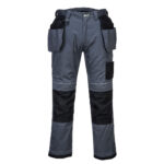 T602ZBR - PW3 Hlače Holster Work sive