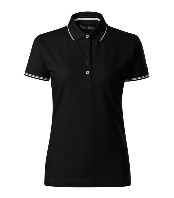 Ženska-polo-majica-Perfection-plain-crna