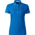 Ženska-polo-majica-Perfection-plain-zamuženo-plava