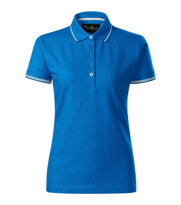 Ženska-polo-majica-Perfection-plain-zamuženo-plava