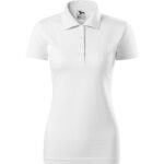 Ženska-polo-majica-single-jersey-bijela