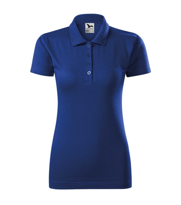 Ženska-polo-majica-single-jersey-kraljevsko-plava