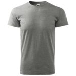 129-Basic-t-shirt-tamno-siva-melanž