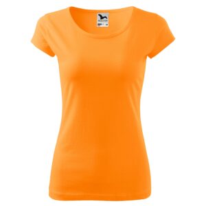 122-PURE-Majica-kratkih-rukava-ženska-boja-mandarine