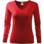 127-ELEGANCE-Majica-dugih-rukava-ženska-crvena