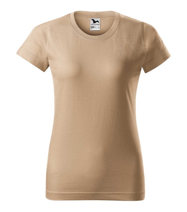 134-BASIC-Majica-kratkih-rukava-ženska-boja-pijeska