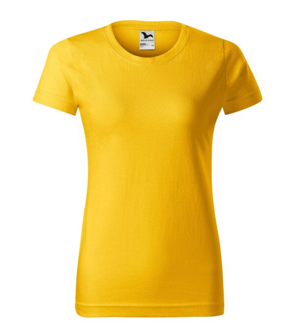 134-BASIC-Majica-kratkih-rukava-ženska--žuta