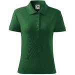 213-Cotton,-polo-majica-ženska-tamno-zelena