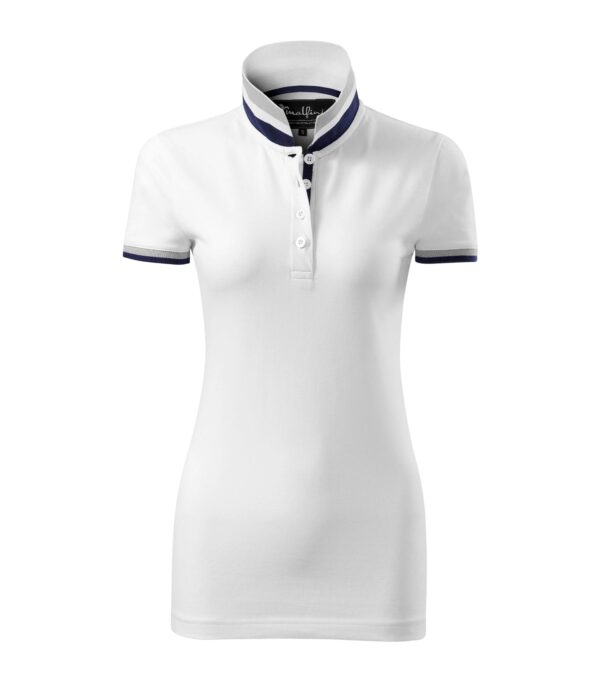 257-Collar-Up-polo-majica-ženska-bijela