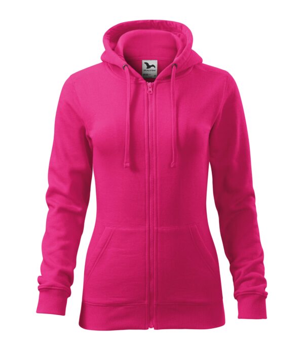 411-Trendy-zipper-gornji-dio-trenirke-ženski-purpurno-crveni