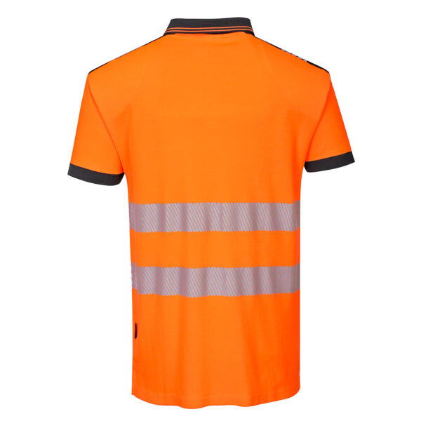 T180OBR_R PW3 Polo majica Hi-Vis S-S narančasto crna